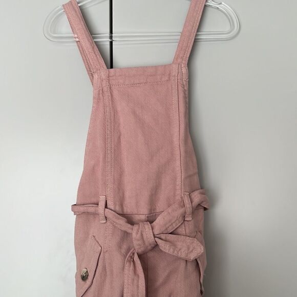 Zara girl pink overalls  - Picture 2 of 5